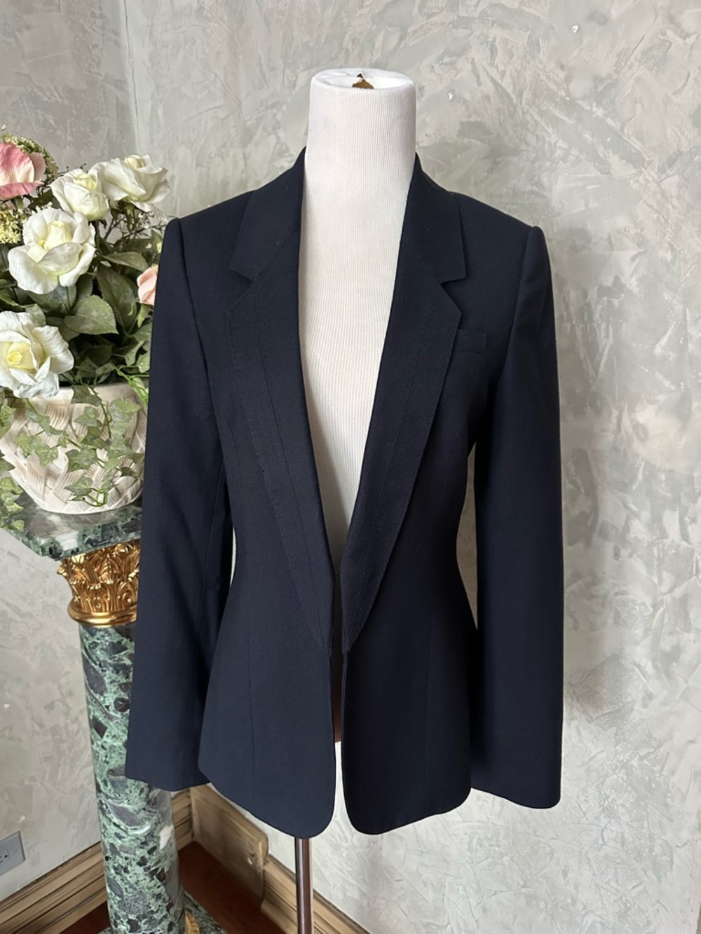 David Lawrence Deep Navy Tailored Blazer